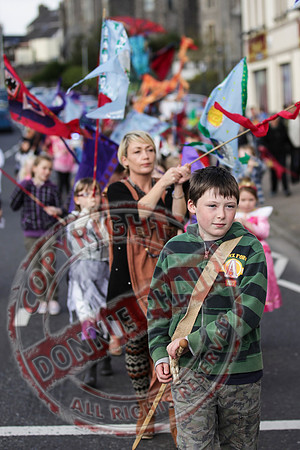 Dragon Parade in Enniskillen.