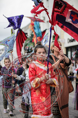 Dragon Parade in Enniskillen.