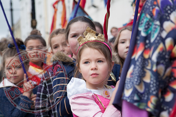 Dragon Parade in Enniskillen.