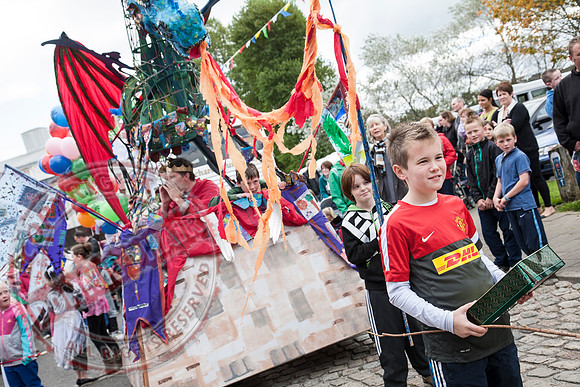 Dragon Parade in Enniskillen.