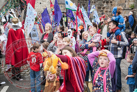 Dragon Parade in Enniskillen.