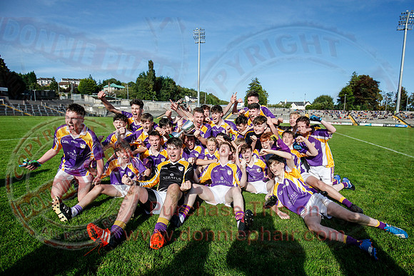 Derrygonnelly (1-11) v Enniskillen Gaels (2-6) in U16 GAA Championship Final