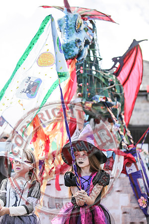 Dragon Parade in Enniskillen.