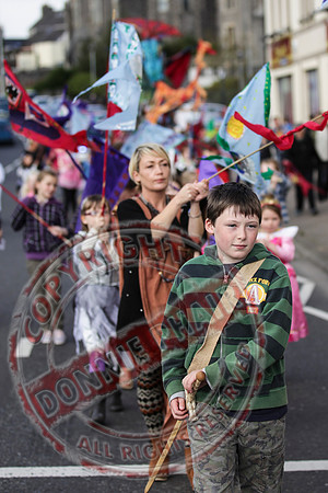 Dragon Parade in Enniskillen.