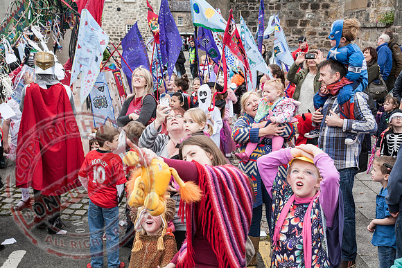 Dragon Parade in Enniskillen.