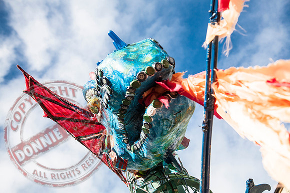 Dragon Parade in Enniskillen.