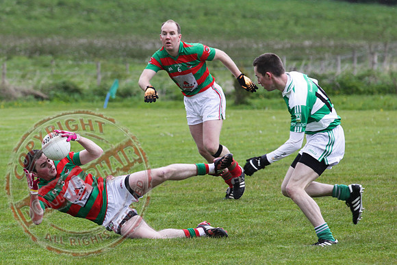 Lisnaskea Emmetts V Teemore Senior GAA League Football.