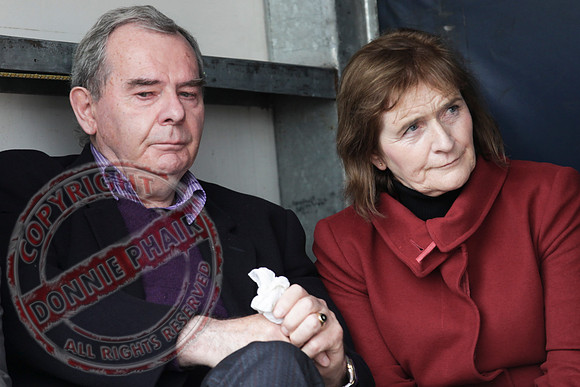 Sean Quinn Senior, Former Irish Billionaire and Fermanagh Businessman, has rally protest in Ballyconnell Cavan.
