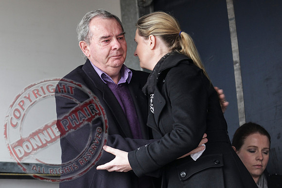 Sean Quinn Senior, Former Irish Billionaire and Fermanagh Businessman, has rally protest in Ballyconnell Cavan.