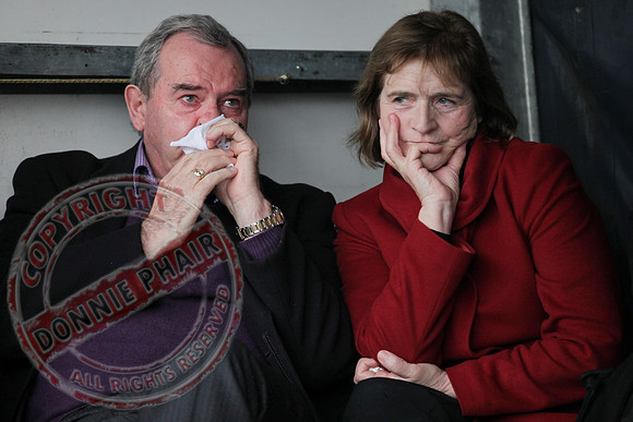 Sean Quinn Senior, Former Irish Billionaire and Fermanagh Businessman, has rally protest in Ballyconnell Cavan.