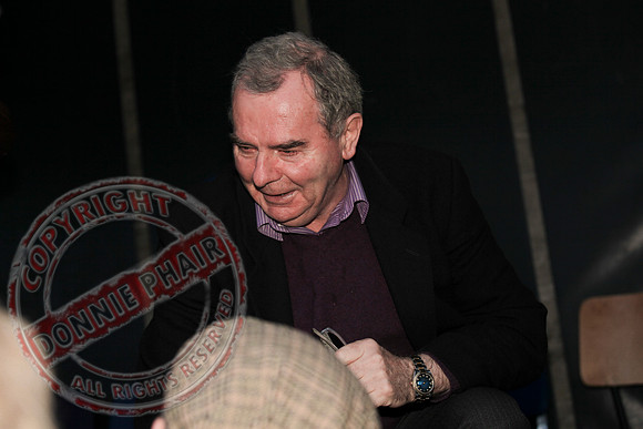 Sean Quinn Senior, Former Irish Billionaire and Fermanagh Businessman, has rally protest in Ballyconnell Cavan.
