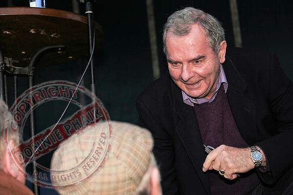 Sean Quinn Senior, Former Irish Billionaire and Fermanagh Businessman, has rally protest in Ballyconnell Cavan.