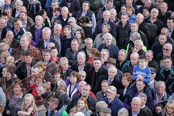 Sean Quinn Senior, Former Irish Billionaire and Fermanagh Businessman, has rally protest in Ballyconnell Cavan.
