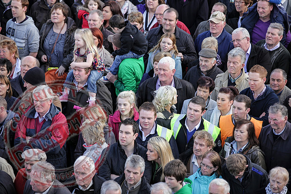 Sean Quinn Senior, Former Irish Billionaire and Fermanagh Businessman, has rally protest in Ballyconnell Cavan.