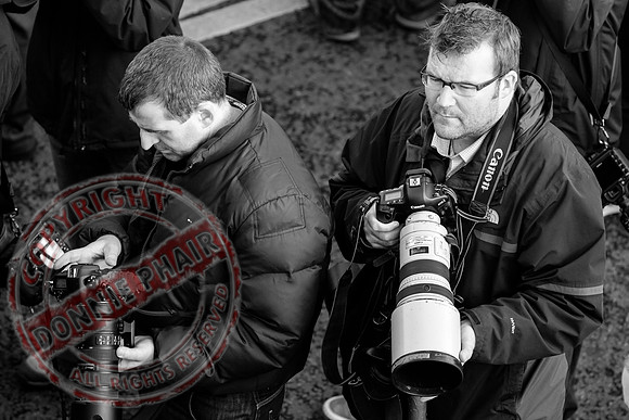 Sean Quinn Senior, Former Irish Billionaire and Fermanagh Businessman, has rally protest in Ballyconnell Cavan.