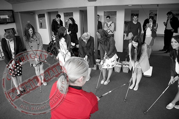 Fermanagh Rose of Tralee Longest Drive Golf Challenge in the Lough Erne Golf Resort.