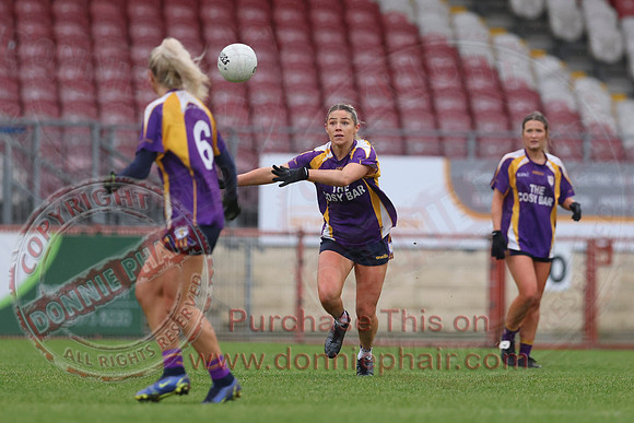 Derrygonnelly (2-11) V Castlerahan (2-06) in Ulster Ladies Intermediate GAA Football Final -3