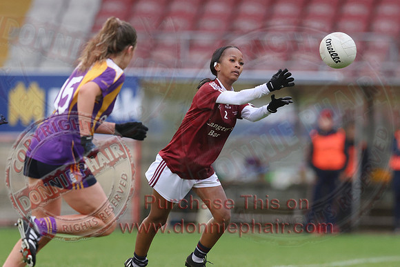Derrygonnelly (2-11) V Castlerahan (2-06) in Ulster Ladies Intermediate GAA Football Final -4