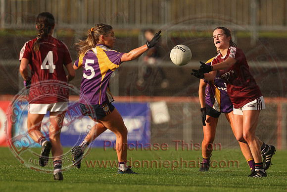 Derrygonnelly (2-11) V Castlerahan (2-06) in Ulster Ladies Intermediate GAA Football Final -11