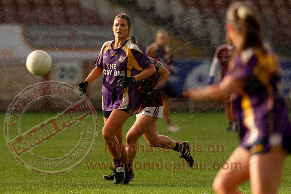 Derrygonnelly (2-11) V Castlerahan (2-06) in Ulster Ladies Intermediate GAA Football Final -12