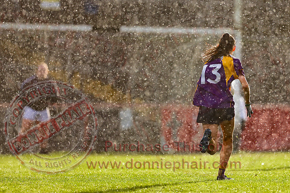 Derrygonnelly (2-11) V Castlerahan (2-06) in Ulster Ladies Intermediate GAA Football Final -9