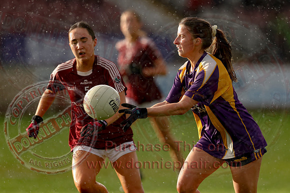 Derrygonnelly (2-11) V Castlerahan (2-06) in Ulster Ladies Intermediate GAA Football Final -13