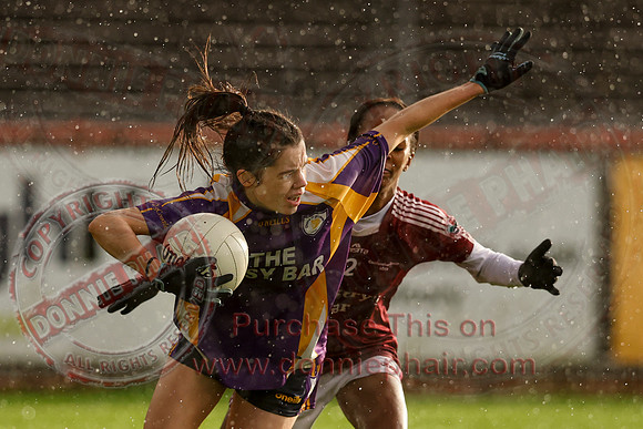 Derrygonnelly (2-11) V Castlerahan (2-06) in Ulster Ladies Intermediate GAA Football Final -16
