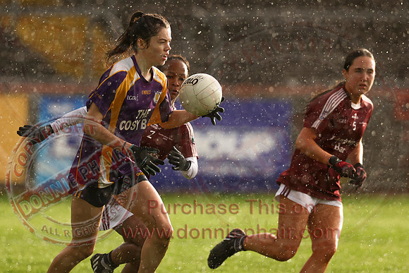 Derrygonnelly (2-11) V Castlerahan (2-06) in Ulster Ladies Intermediate GAA Football Final -18