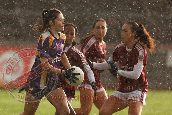 Derrygonnelly (2-11) V Castlerahan (2-06) in Ulster Ladies Intermediate GAA Football Final -19