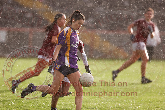 Derrygonnelly (2-11) V Castlerahan (2-06) in Ulster Ladies Intermediate GAA Football Final -20