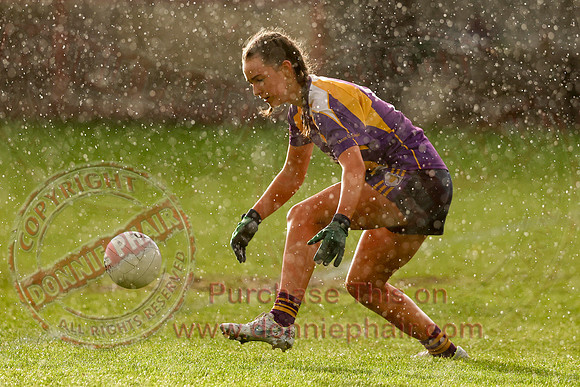 Derrygonnelly (2-11) V Castlerahan (2-06) in Ulster Ladies Intermediate GAA Football Final -21