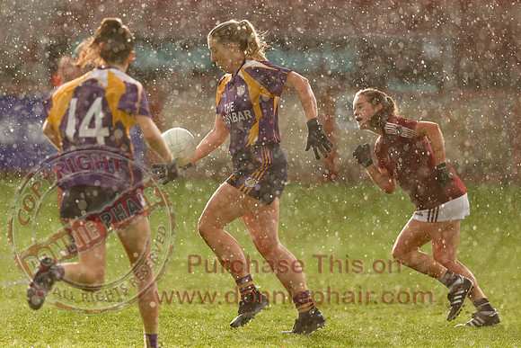 Derrygonnelly (2-11) V Castlerahan (2-06) in Ulster Ladies Intermediate GAA Football Final -22