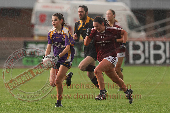 Derrygonnelly (2-11) V Castlerahan (2-06) in Ulster Ladies Intermediate GAA Football Final -23