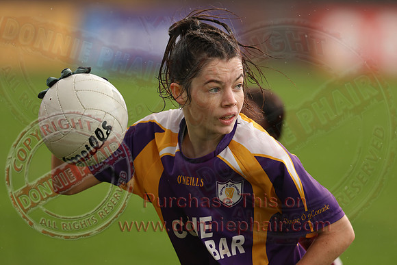 Derrygonnelly (2-11) V Castlerahan (2-06) in Ulster Ladies Intermediate GAA Football Final -25