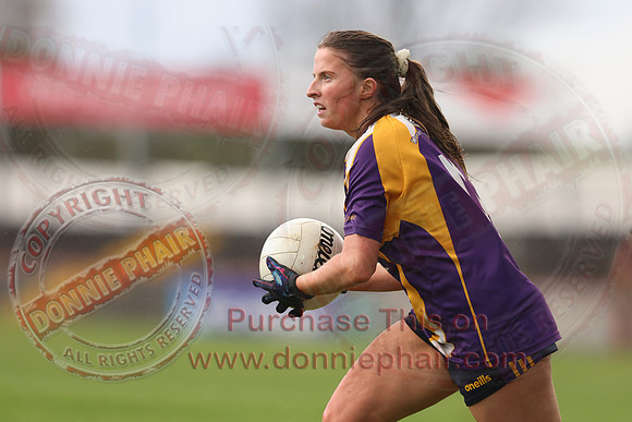 Derrygonnelly (2-11) V Castlerahan (2-06) in Ulster Ladies Intermediate GAA Football Final -33