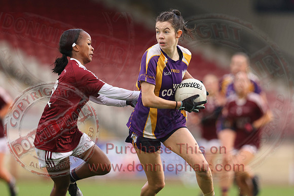 Derrygonnelly (2-11) V Castlerahan (2-06) in Ulster Ladies Intermediate GAA Football Final -42