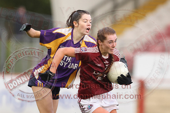 Derrygonnelly (2-11) V Castlerahan (2-06) in Ulster Ladies Intermediate GAA Football Final -45