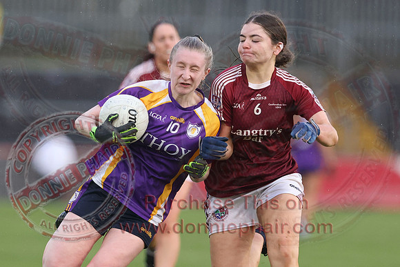Derrygonnelly (2-11) V Castlerahan (2-06) in Ulster Ladies Intermediate GAA Football Final -47