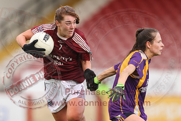 Derrygonnelly (2-11) V Castlerahan (2-06) in Ulster Ladies Intermediate GAA Football Final -46