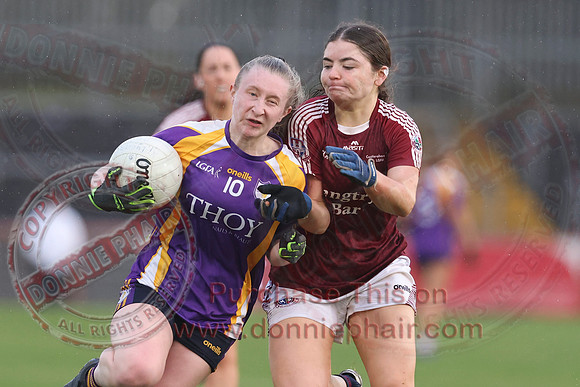 Derrygonnelly (2-11) V Castlerahan (2-06) in Ulster Ladies Intermediate GAA Football Final -48