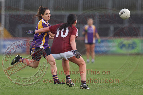 Derrygonnelly (2-11) V Castlerahan (2-06) in Ulster Ladies Intermediate GAA Football Final -51