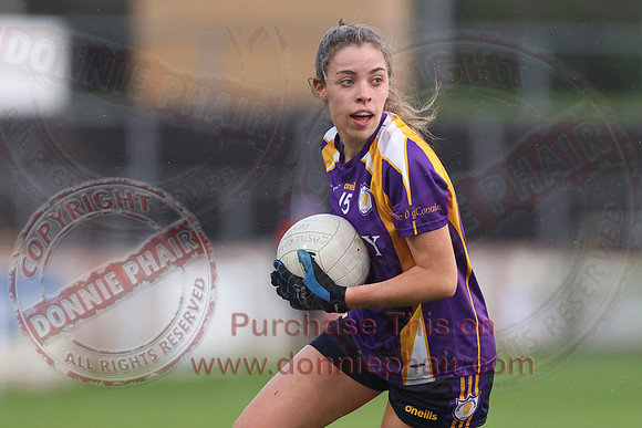Derrygonnelly (2-11) V Castlerahan (2-06) in Ulster Ladies Intermediate GAA Football Final -52