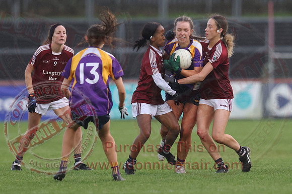 Derrygonnelly (2-11) V Castlerahan (2-06) in Ulster Ladies Intermediate GAA Football Final -58