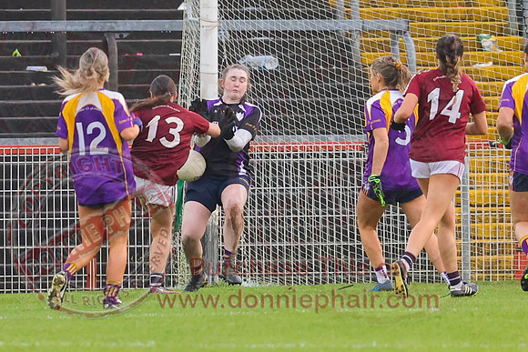 Derrygonnelly (2-11) V Castlerahan (2-06) in Ulster Ladies Intermediate GAA Football Final -60