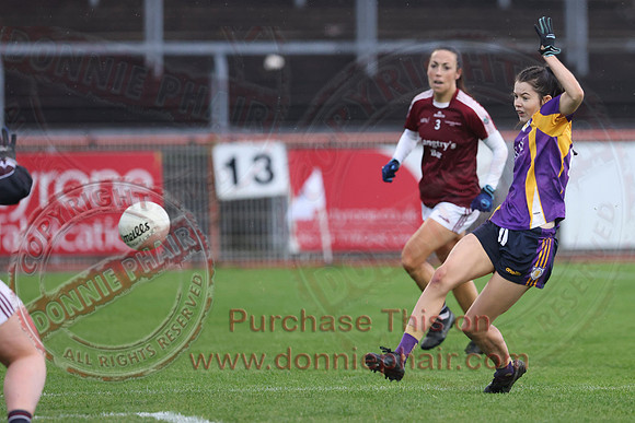 Derrygonnelly (2-11) V Castlerahan (2-06) in Ulster Ladies Intermediate GAA Football Final -63