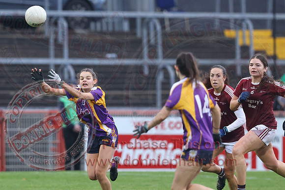 Derrygonnelly (2-11) V Castlerahan (2-06) in Ulster Ladies Intermediate GAA Football Final -67