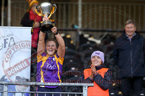 Derrygonnelly (2-11) V Castlerahan (2-06) in Ulster Ladies Intermediate GAA Football Final -86