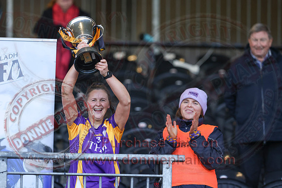 Derrygonnelly (2-11) V Castlerahan (2-06) in Ulster Ladies Intermediate GAA Football Final -85
