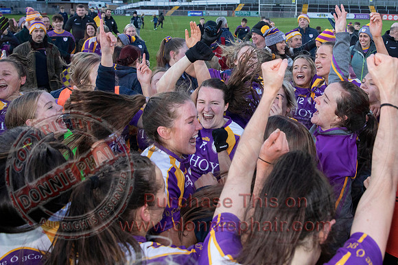 Derrygonnelly (2-11) V Castlerahan (2-06) in Ulster Ladies Intermediate GAA Football Final -83