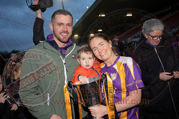 Derrygonnelly (2-11) V Castlerahan (2-06) in Ulster Ladies Intermediate GAA Football Final -97